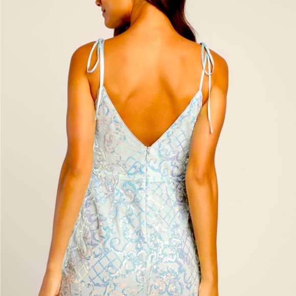 Lulus | Dresses | Shine And Shimmer Light Blue Sequin Tiestrap Bodycon Mini Dresslight Blue | Poshmark Lulus | Dresses | Shine And Shimmer Light Blue Sequin Tiestrap Bodycon Mini Dresslight Blue | Poshmark